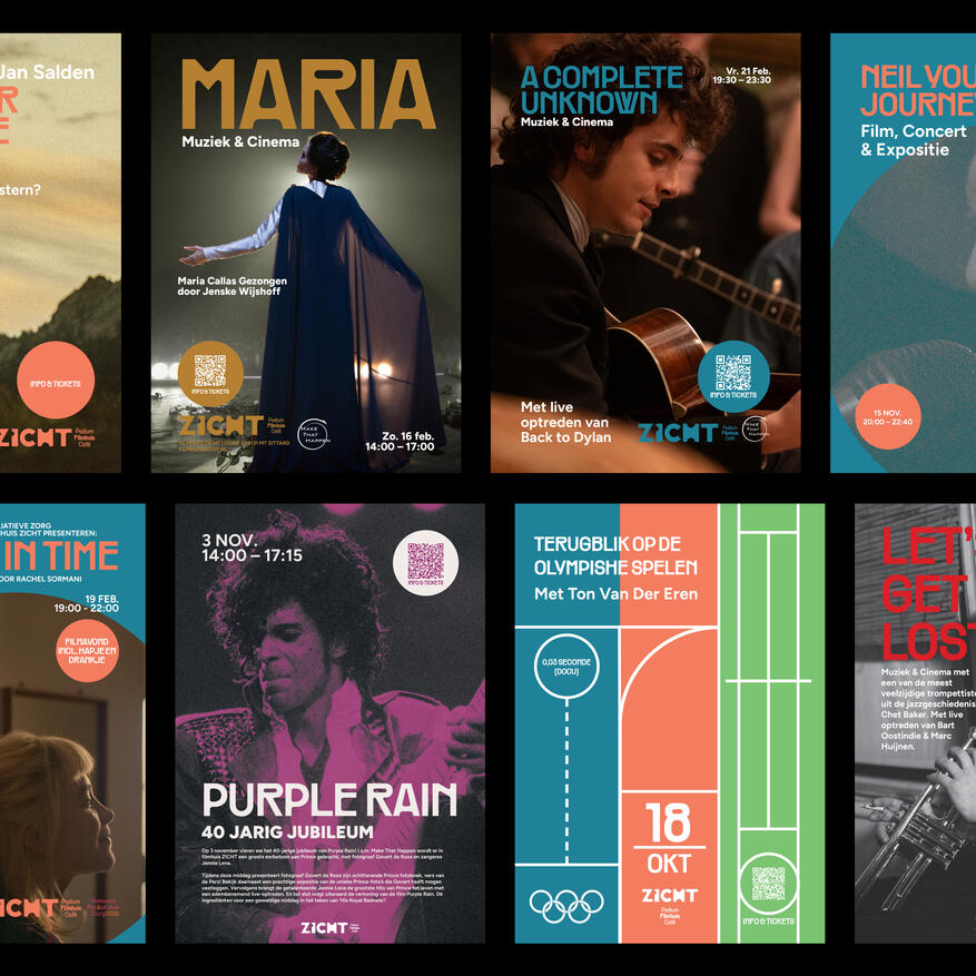 FILMHUIS ZICHT FLYERS